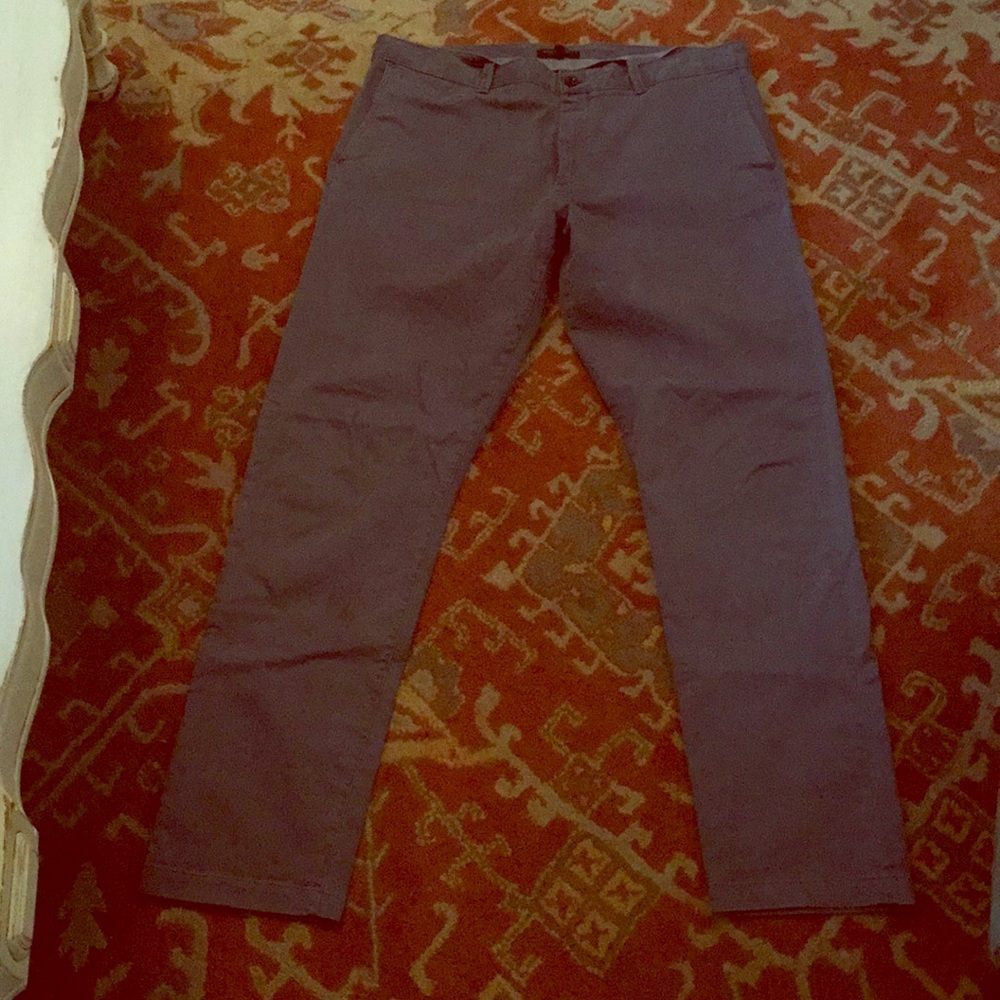 Banana Republic Felton skinny blue slacks